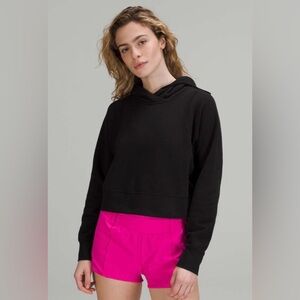 lululemon athletica Black Cropped Hoodie